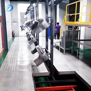 Ligne de revêtement automatique pour pare-chocs de voiture, <span class=keywords><strong>machine</strong></span> de revêtement anti-jaunissement pour la production d'accessoires extérieurs automobiles - Product Image 2