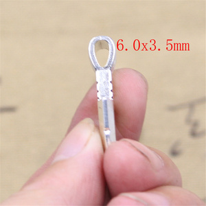 Quyến rũ Ấn Độ đầu mũi tên Dao găm 37x15mm handmade làm phù hợp, cổ điển Tây Tạng bạc màu Mặt dây chuyền, tự làm cho vòng đeo tay vòng cổ - Product Image 4