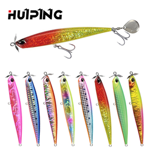 Leurre de pêche rigide coulant avec yeux 3D, hameçon triple de qualité japonaise, nouveau, 110mm, 27g - Product Image 1