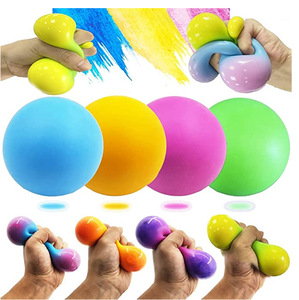 Bsbh biểu tượng tùy chỉnh bóp Thần Tài căng thẳng Bóng đồ chơi mềm Inflatable Balls đồ chơi thay đổi màu sắc 6.5cm tùy chỉnh thần tài đồ chơi - Product Image 2
