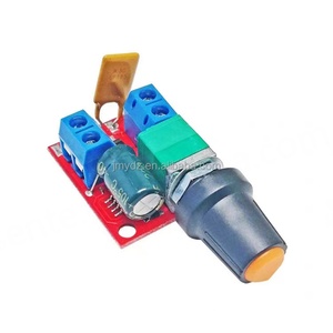 Mini Controlador de Velocidad PWM para Motor DC, Amplio Rango de Voltaje 3V/6V/12V/24V/35V, Interruptor de Control de Velocidad, Regulador de Intensidad LED 5A - Product Image 1