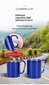 300ml 220ml Sublimation Tumbler Blanks Double Wall Stainless Steel Vacuum <b>Thermal</b> Insulation <b>Coffee</b> Cup Travel Camping <b>Mugs</b> - Product Image 3