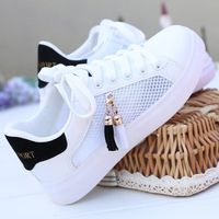 2022 nuova primavera autunno Tenis Feminino moda scarpe bianche donna Pu pelle tinta unita scarpe femminili scarpe Casual da donna