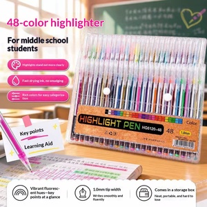 ปากกาหัวพู่กัน 60 สี แบบสองหัว ระบายสีน้ำ ไม่มีกลิ่น ชุดปากกามาร์คเกอร์หัวพู่กันและหัวปากกาเส้นเล็ก สำหรับวาดภาพ ระบายสี วาดการ์ตูน อุปกรณ์ศิลปะ - Product Image 6