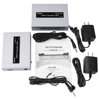 DTECH 1080P Kaskaden übertragung Cat5 Cat6 4k 120m IP-Sender HDMI Extender