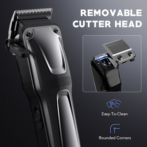 <span class=keywords><strong>Tondeuse</strong></span> à cheveux professionnelle sans fil 7000 tr/min à lames zéro, rechargeable USB-C, pour <span class=keywords><strong>barbe</strong></span> et cheveux, pour hommes - Product Image 3