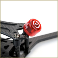 Antenne FPV RUSHFPV Cherry 2 II 5.8G 1.8DBI LHCP/RHCP Connecteur SMA/UFL/MMCX pour Drones FPV - Utilisation Numérique/Analogique