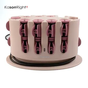 Kasonrightt <span class=keywords><strong>Rouleaux</strong></span> à cheveux <span class=keywords><strong>chauffants</strong></span> professionnels avec affichage de la température LED Populaire partout dans le monde Cheveux à friser certifiés ROHS - Product Image 2