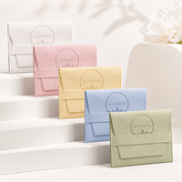 Pochette en microfibre avec rabat, logo personnalisé, impression sérigraphique, marquage à chaud, gaufrage, débossage, OEM, ODM
