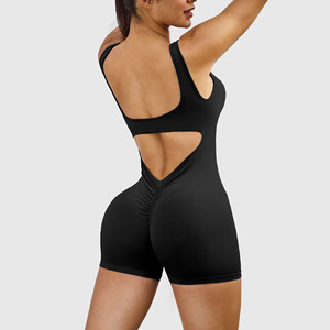 Tuta senza cuciture donna tuta Lifting glutei Leggings da palestra - Product Image 6