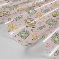 Tissu vinyle transparent personnalisé à motif dessin animé, tissu vinyle imprimé, tissu PVC transparent pour sacs, artisanat, couture, patchwork, sans MOQ