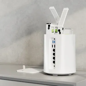 Intel N100 Mini Linux Computadora Blanca RJ45 LAN PC <span class=keywords><strong>Firewall</strong></span> y VPN Router NAS con 2 puertos LAN en Stock - Product Image 6