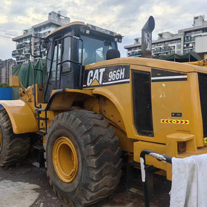 Chargeur sur pneus CAT 966H fabriqué au Japon utilisé chargeurs frontaux CAT 966H 966F 966E 966G 972h 980h 980k à vendre - Product Image 1