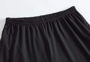 Kids Pyjama <span class=keywords><strong>Sets</strong></span> Button Down Kurzarm mit Shorts Einfarbiges Teens Outfit mit Taschen Pyjama Anzug - Product Image 5