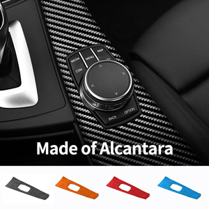 Para <span class=keywords><strong>BMW</strong></span> 3er F30 F31 F35 3GT F34 <span class=keywords><strong>4e</strong></span> F32 F33 4er F36 fibra de carbono coche Multimedia Panel pegatina antiarañazos accesorios interiores - Product Image 4