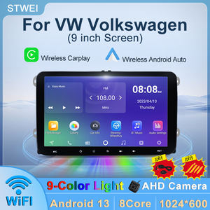 Reproductor Multimedia para Automóvil STWEI de 9 Pulgadas, con CarPlay Inalámbrico y Android Auto para VW Volkswagen Skoda Octavia Golf Touran, Pantalla Táctil - Product Image 2