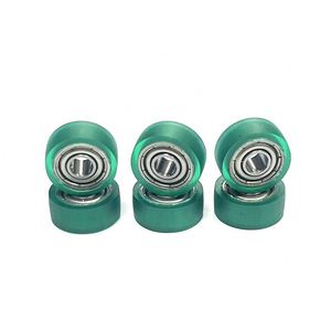 Micro <b>Bearing</b> Polyurethane Coating 3*10*4 mm Plastic Nylon Pu Coated <b>Bearing</b> ZZ 623 Deep Groove Ball <b>Bearing</b> for <b>Sliding</b> Doors - Product Image 1