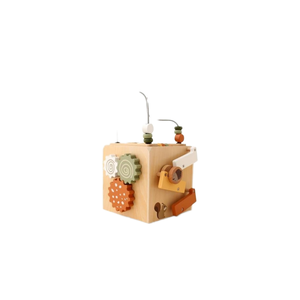 Cubo Educativo Montessori 6 in 1 in Legno, <span class=keywords><strong>Gioco</strong></span> da Tavolo Multifunzione per Bambini, Regalo Perfetto per Insegnare l'<span class=keywords><strong>Amore</strong></span> per il Legno - Product Image 3