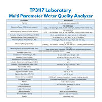 Medidor de Calidad de Agua Multiparamétrico de Sobremesa, Equipo de Prueba de Agua con Tubo Colorimétrico de Digestión Separada y Curvas Estándar