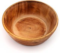 Fait à la main beau bol de service de collation en bois de manguier 6x2 jetable pour les frites de fruits secs décoratifs Table basse comptoir fête