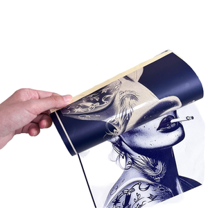 طابعة وشم لاسلكية بحجم A4 بدقة 203 نقطة في البوصة، آلة نسخ حرارية لنقل نماذج الوشم متوفرة في المخزون - Product Image 1