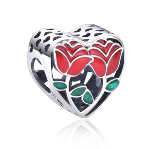 All'ingrosso Spot S925 serie cuore in argento Sterling giorno <span class=keywords><strong>della</strong></span> <span class=keywords><strong>mamma</strong></span> <span class=keywords><strong>gioielli</strong></span> ciondolo ciondolo <span class=keywords><strong>gioielli</strong></span> ciondolo bracciale Charm <span class=keywords><strong>gioielli</strong></span> - Product Image 2