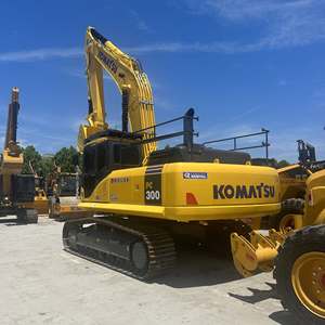Excavadora de cadenas Komatsu PC300-8 usada japonesa de alta calidad, modelo 2024, 30 toneladas, bomba de motor de alto rendimiento, segunda mano - Product Image 1