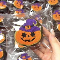 Mainan Remas Kepala Labu Halloween Laris Manis Tekstur Lumpur Super Lembut Grosir Mainan Squishy Pereda Stres