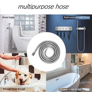 Manguera de ducha Flexible Universal moderna de acero inoxidable con boquilla extendida, tubería de agua de conexión de agua de lluvia <span class=keywords><strong>para</strong></span> <span class=keywords><strong>baño</strong></span> doméstico - Product Image 2