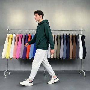 Sudaderas y Hoodies Personalizadas con Logotipo para Hombre, Estilo Urbano, Cuello Redondo, Hombros Caídos, Sudadera Blanca para Hombre - Product Image 2