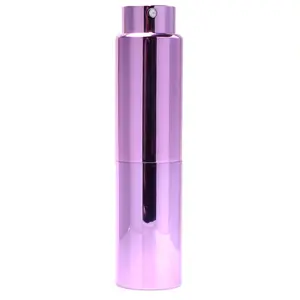 Flacon avec vaporisateur de parfum, 5ml, ml, atomiseur anti-fuite, rechargeable, taille en aluminium, pour le voyage, le luxe