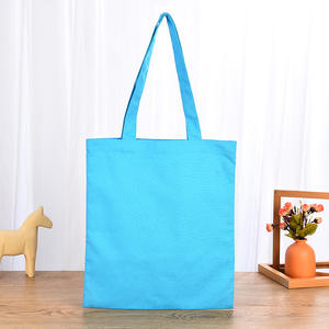Sac fourre-tout en toile personnalisé Sac à provisions publicitaire en coton pour formation à la mode Sac en toile de poche pour étudiant - Product Image 6