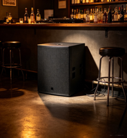 Subwoofer professionnel compact de 12 pouces (poids net de 28 kg, 42 Hz-1500 Hz) Conception passive 8 ohms pour bars, clubs et installations fixes