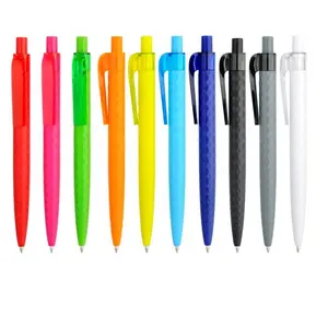 Schlanke Nachfüllung Werbung Kugelschreiber schönes Design Werbe plastik Push-Action-Stift