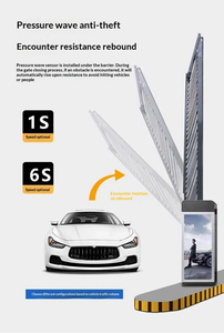 Sistema di Barriere Stradali in Metallo con Identificazione Veicoli e Funzione di Sollevamento per Parcheggi, Pubblicità, Barriere a Braccio e Tornelli - Product Image 6