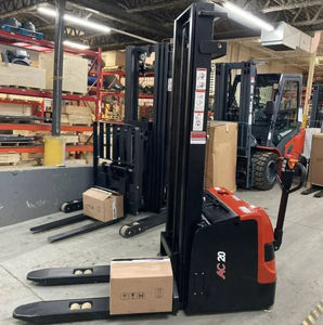 Apilador eléctrico compacto de 2 etapas CDD20J | Capacidad de 2000kg | Perfil bajo de 55mm | Industria minorista y de hostelería - Product Image 4