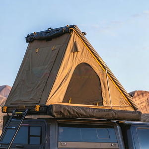 Customizable Waterproof Aluminum Rooftop Tent Hard Shell Double Layer Roof Top Tent Portable 4 Seasons Easy Install Roof Tent - Product Image 4