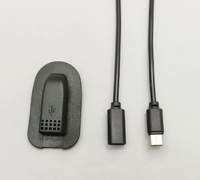 Accesorios para Mochila, Cable de Extensión USB Tipo-C Macho a Hembra para Banco de Energía y Uso en Automóvil, Material de PVC, 1A