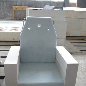 AZS 41 di Alta Qualità #   Mattoni Refrattari per Forno di Fusione del Vetro, Mattoni in Argilla Refrattaria per Fusione di Vetro - Product Image 3