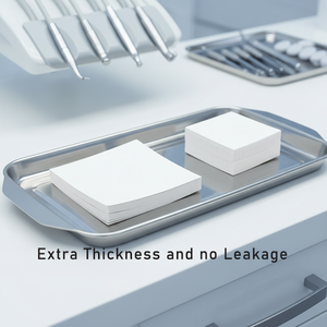 Papel Mezclador Desechable de Doble Cara para Adhesivo Dental en Polvo, Producto Multiusos para la Higiene Bucal - Product Image 1