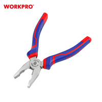 Ensemble de pinces et clés professionnelles WORKPRO 4 pièces, kit d'outils à main pour la maison