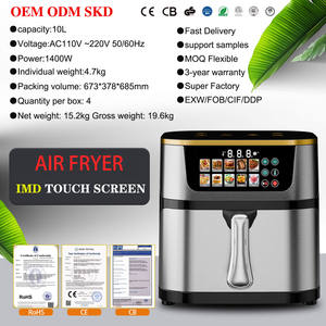 <span class=keywords><strong>Freidora</strong></span> De Aire De 8 Litros 6L 12 Litros <span class=keywords><strong>Freidora</strong></span> De Aire Comercial Eléctrica De Acero Inoxidable Sin Aceite Al Por Mayor - Product Image 3