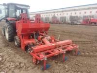 HONGZHU Nouvelle Semoir à pommes de terre robuste à 2 rangs du Shandong, machine de semis de précision pour usage agricole, garantie 1 an, haute performance