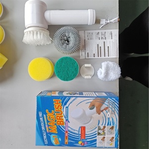 Automatische Elektrische Reinigungsbürste Power <span class=keywords><strong>Scrubber</strong></span> Badezimmer-Schrubber Elektrischer Rotationsschrubber Elektrische Spülbürste - Product Image 4