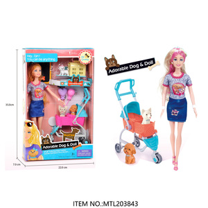 Muñeca de belleza de <span class=keywords><strong>princesa</strong></span> para niñas, juguete de chef de panadería y cocina, accesorios de juguete con horno, juego de carreras de muñecas a <span class=keywords><strong>la</strong></span> moda - Product Image 3