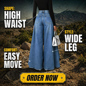 <span class=keywords><strong>Jeans</strong></span> <span class=keywords><strong>Donna</strong></span> Svasati Casual a <span class=keywords><strong>Vita</strong></span> Alta <span class=keywords><strong>in</strong></span> Denim Tinta Unita Stile Vintage Francese Nuova Collezione Autunno 2026 - Ingrosso Boutique - Product Image 3