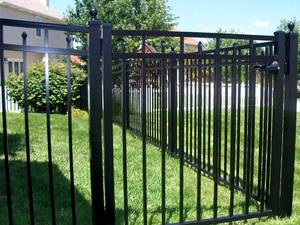 Portails à battants simples Portails métalliques <span class=keywords><strong>pour</strong></span> maisons Ouverture de portail électrique à battants simples Quincaillerie de porte - Product Image 3