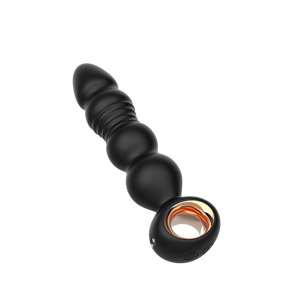 Leo Ring Telescopic Anal Plug <b>Vibrator</b> 9-Frequency <b>Vibration</b> APP Control 100% Waterproof Magnetic Charger Mini G-Spot - Product Image 6