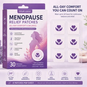 Parche para el Alivio de la <span class=keywords><strong>Menopausia</strong></span>, Novedad 2026, Parche Natural a Base de Plantas, Alivia la Irritabilidad, el Insomnio y las Vuelcos de Calor - Product Image 3