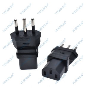Adaptador de Enchufe YL-4512 IEC 60320 C13 a Enchufe Italiano (CEI 23-16) - Product Image 3